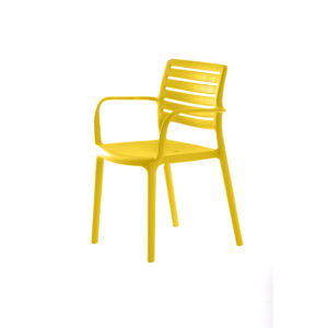 Silla KIOTO con brazos para Exteriores